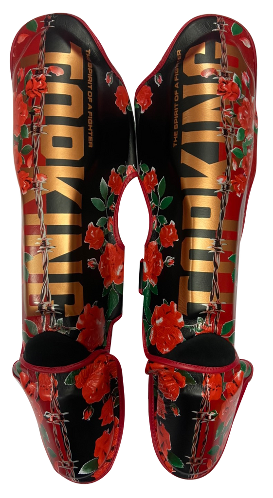 Top King Shinguards"Pro" ROSE TKSGRS Black Top King