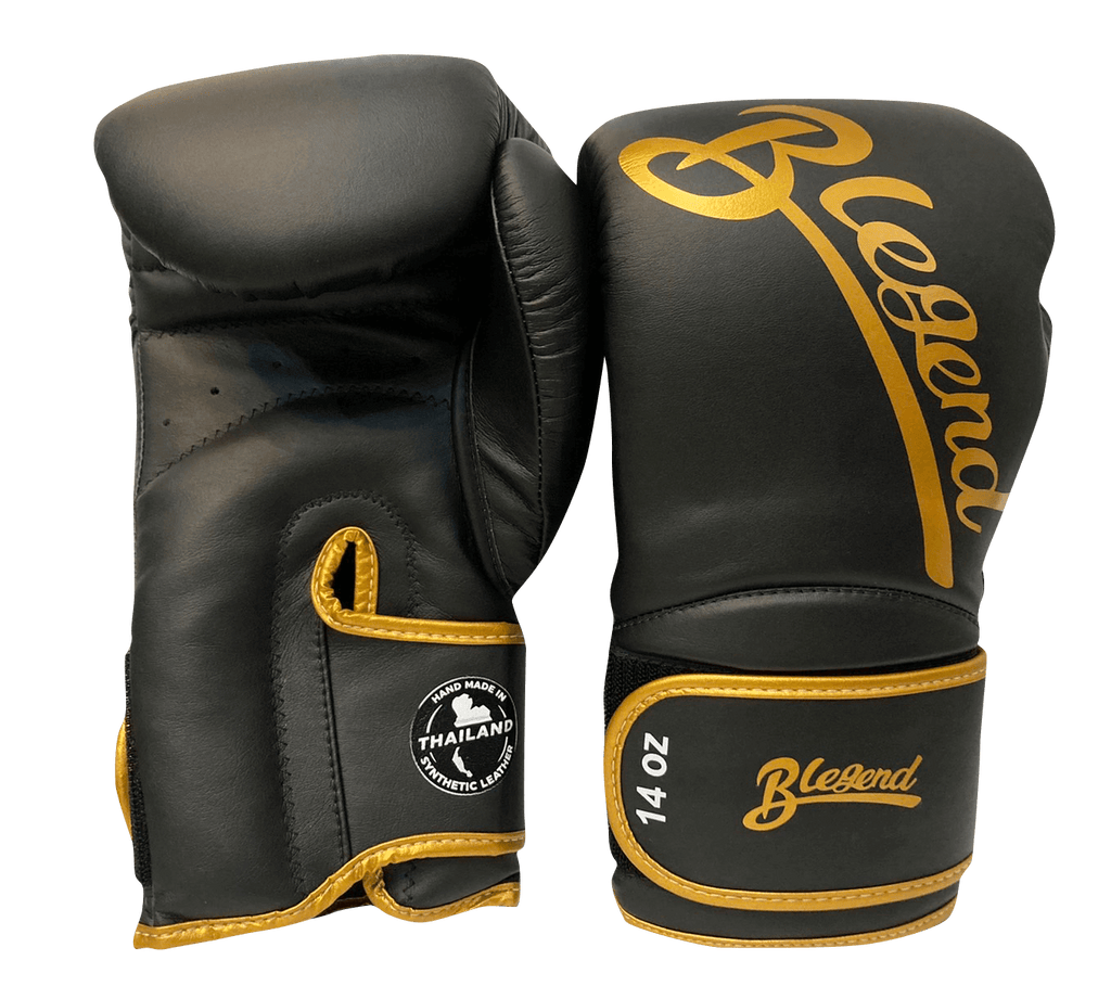 Blegend Boxing Gloves BGL32 Velcro Black Blegend