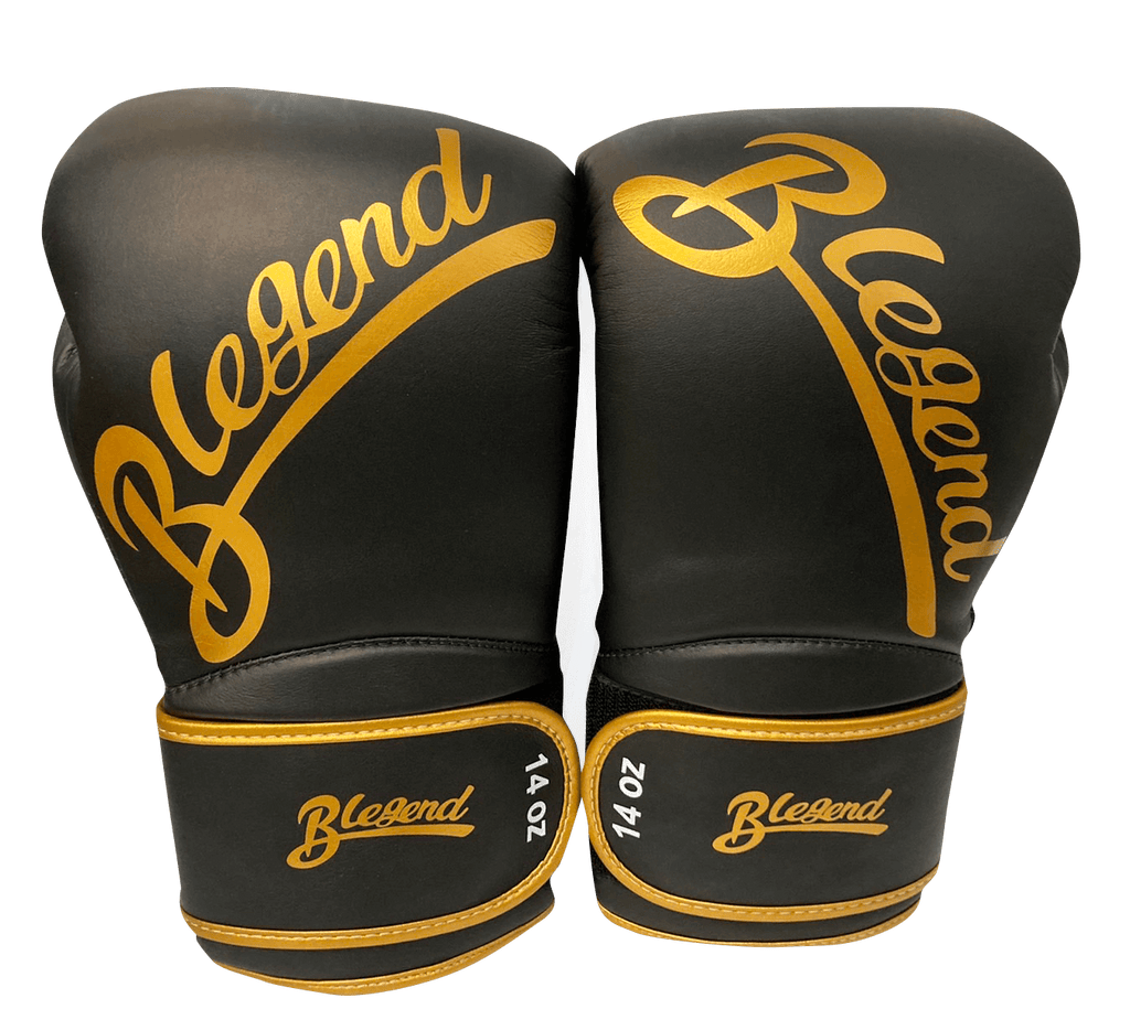 Blegend Boxing Gloves BGL32 Velcro Black Blegend