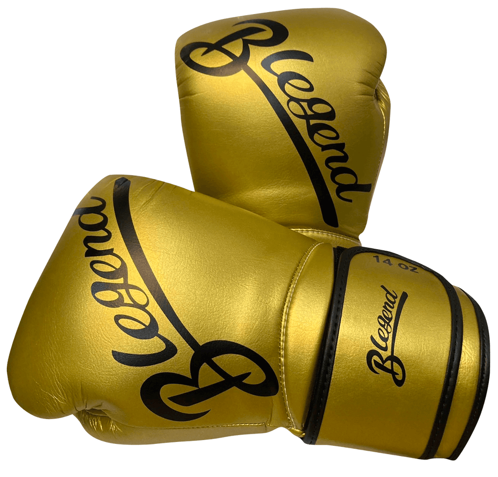 Blegend Boxing Gloves BGL32 Velcro Gold Blegend