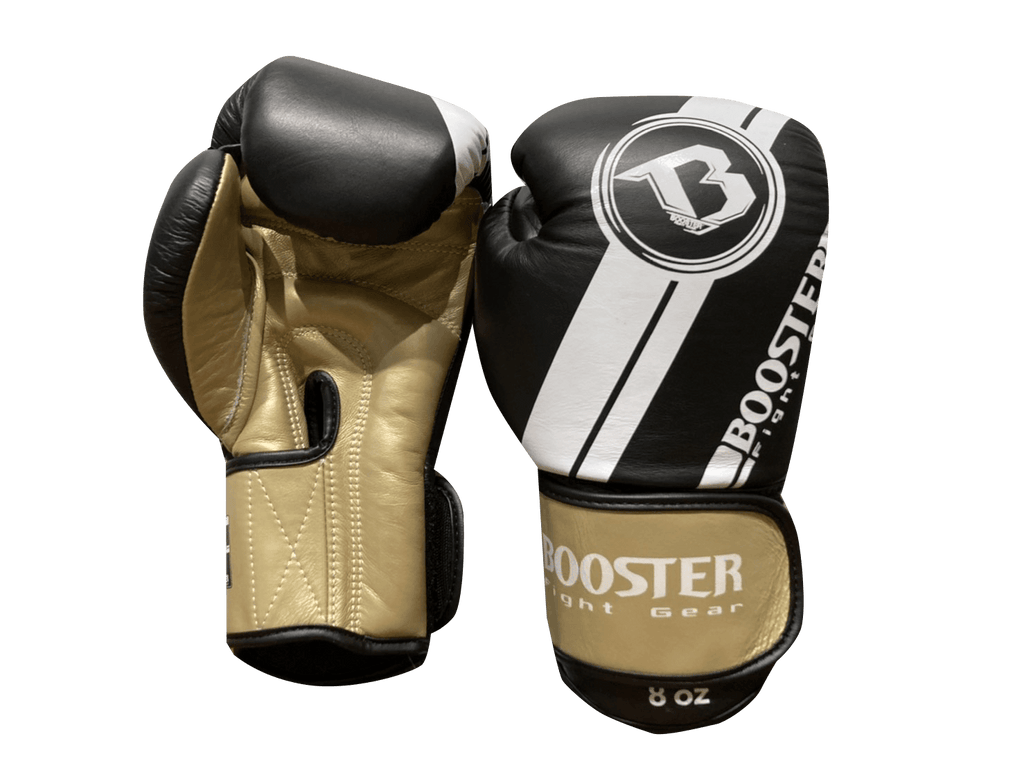 Booster Boxing Gloves BGLV3 GL Black White WH/WH - SUPER EXPORT SHOP