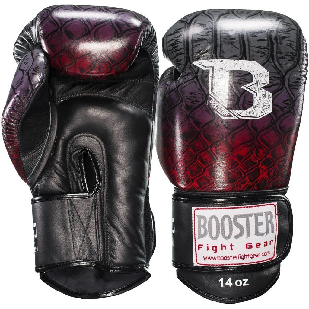 Booster Boxing Gloves BGLV3 SNAKE RED - SUPER EXPORT SHOP