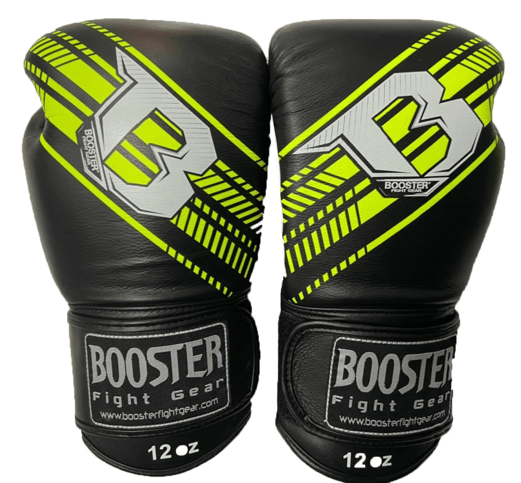 Booster Boxing Gloves BGLV4 BK/YEL - SUPER EXPORT SHOP