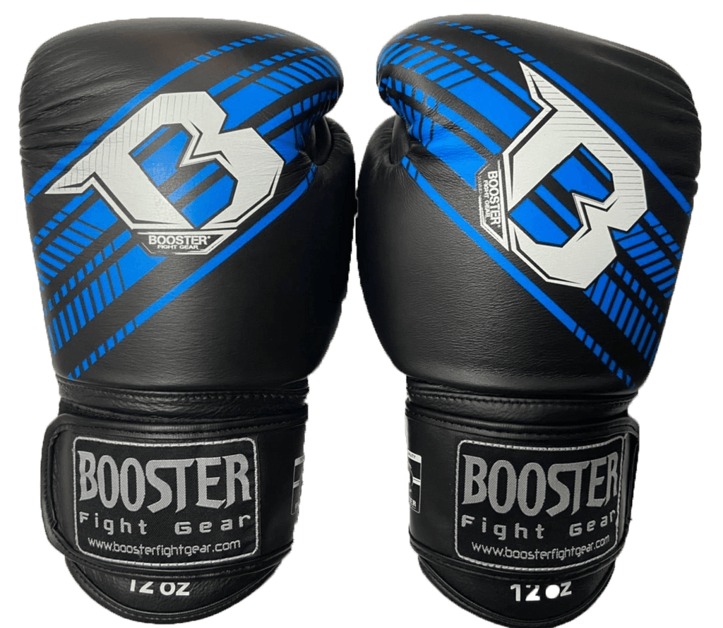 Booster Boxing Gloves BGLV4 LIGHT BK/BU - SUPER EXPORT SHOP