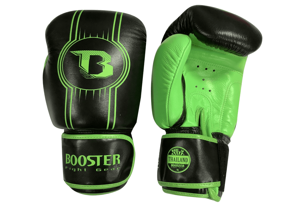 Booster Boxing Gloves BGLV6 Green Black - SUPER EXPORT SHOP