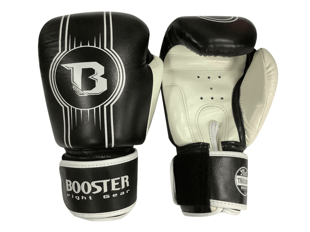 Booster Boxing Gloves BGLV6 White Black - SUPER EXPORT SHOP