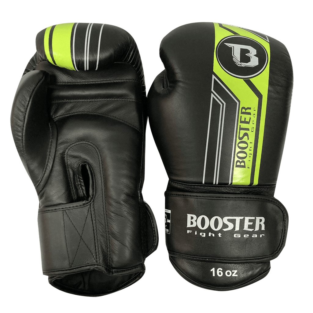 Booster Boxing Gloves BGLV9 Black Green - SUPER EXPORT SHOP