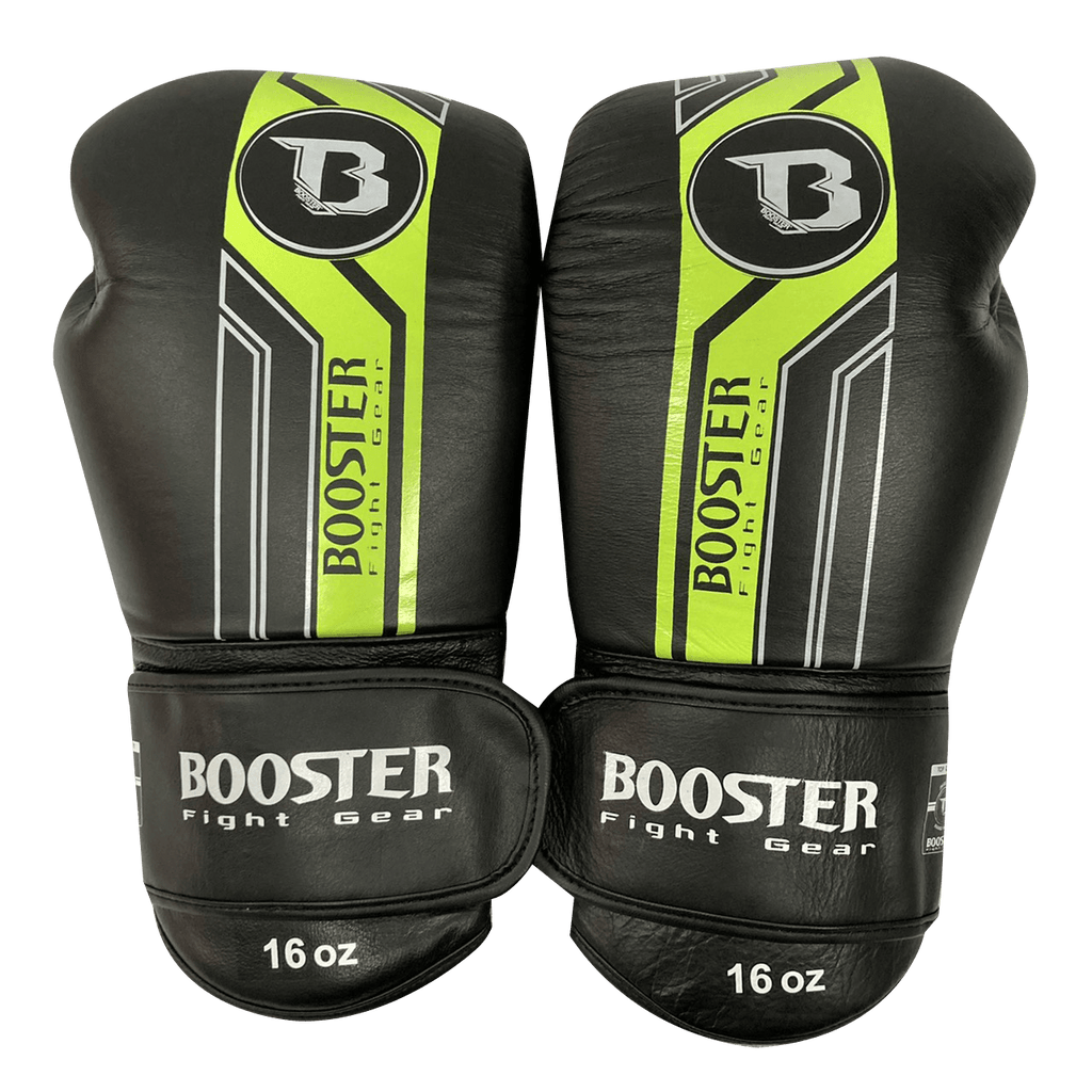 Booster Boxing Gloves BGLV9 Black Green - SUPER EXPORT SHOP