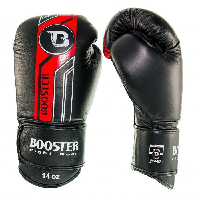 Booster Boxing Gloves BGLV9 Black Red - SUPER EXPORT SHOP