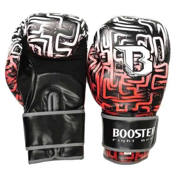 Booster Boxing Gloves BT Labyrint Red - SUPER EXPORT SHOP