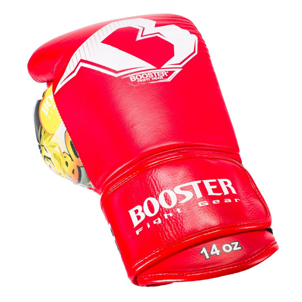 Booster Boxing Gloves COMIC RED - SUPER EXPORT SHOP