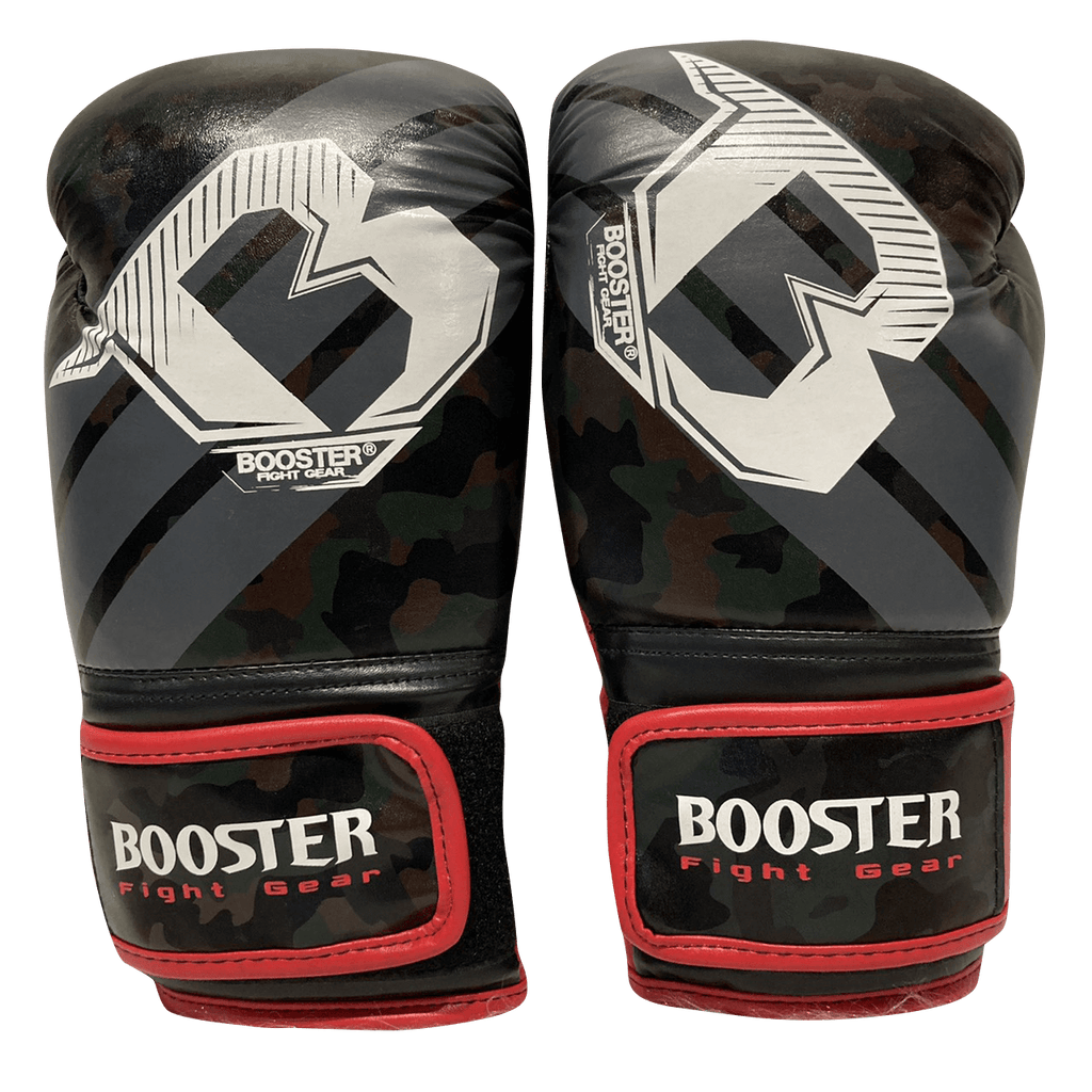 Booster Boxing Gloves Kids Youth CAMO Black - SUPER EXPORT SHOP