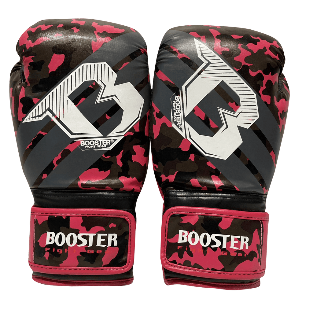 Booster Boxing Gloves Kids Youth CAMO Pink - SUPER EXPORT SHOP