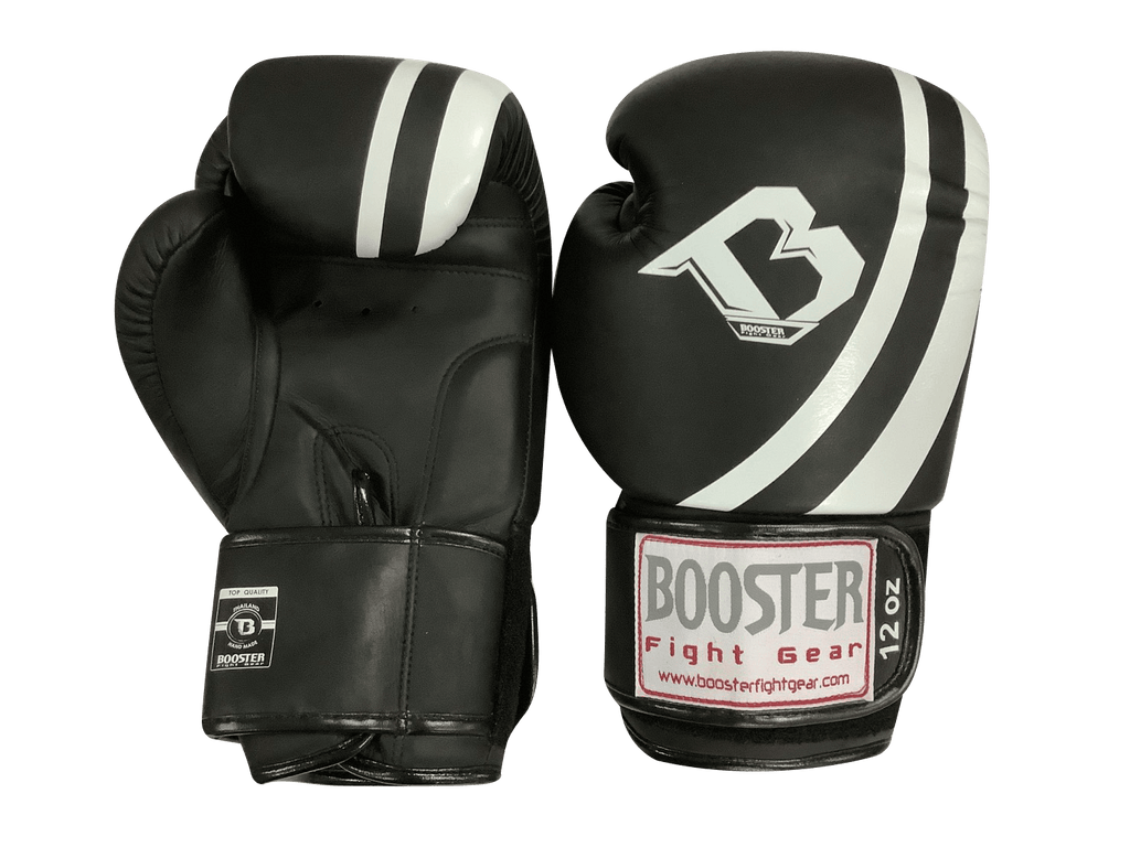 Booster Boxing Gloves Pro BGS Black White - SUPER EXPORT SHOP