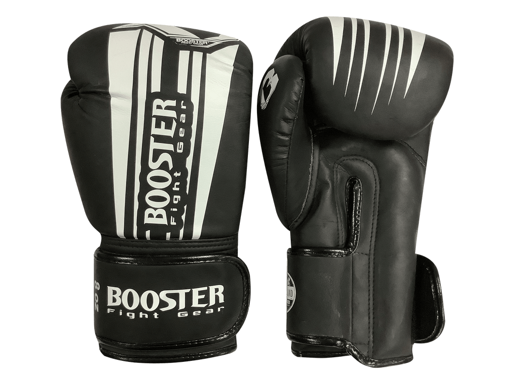 Booster Boxing Gloves PRO BGSV7 Black White - SUPER EXPORT SHOP