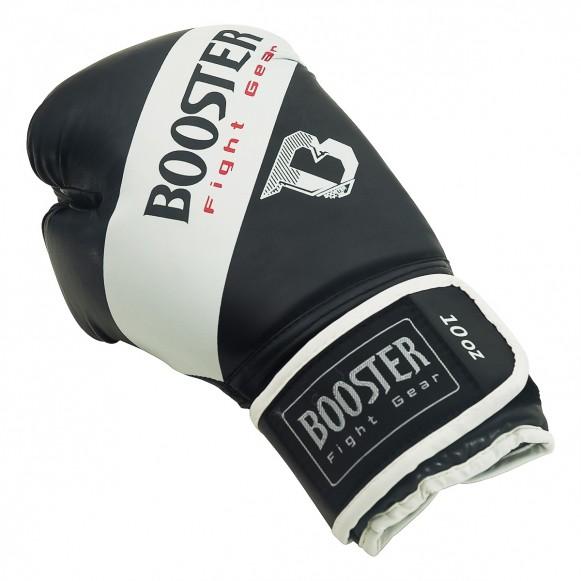 Booster Boxing Gloves Sparring Black/ White - SUPER EXPORT SHOP