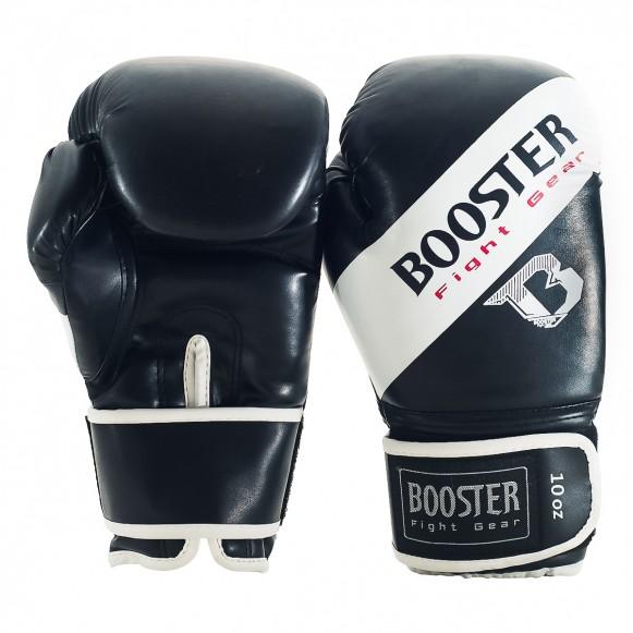 Booster Boxing Gloves Sparring Black/ White - SUPER EXPORT SHOP