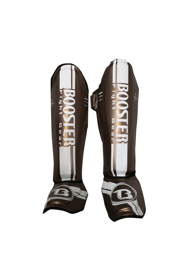 Booster Shinguards BSG V3 Bronze White - SUPER EXPORT SHOP