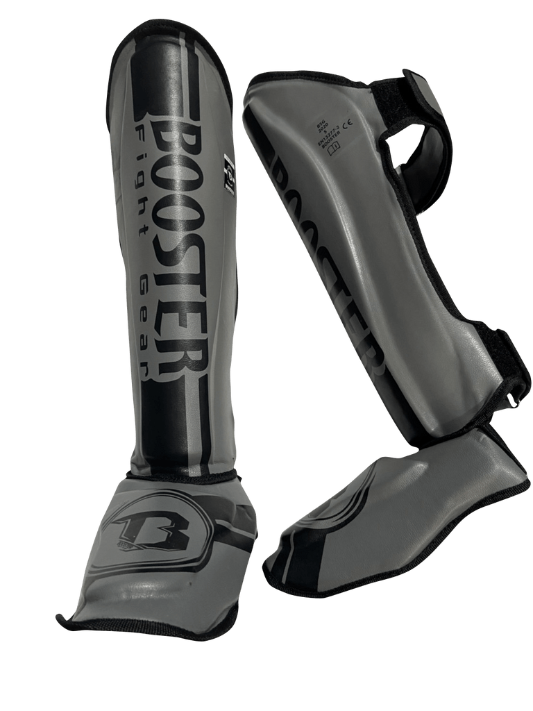 Booster Shinguards BSG V3 Grey Black - SUPER EXPORT SHOP