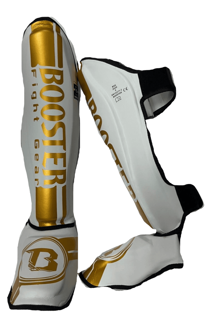 Booster Shinguards BSG V3 White Gold - SUPER EXPORT SHOP