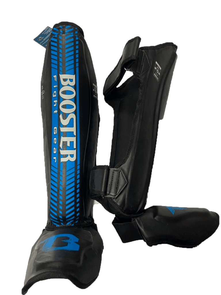 Booster Shinguards BSG V4 Black Blue - SUPER EXPORT SHOP