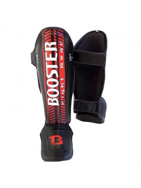 Booster Shinguards BSG V4 Black Red - SUPER EXPORT SHOP