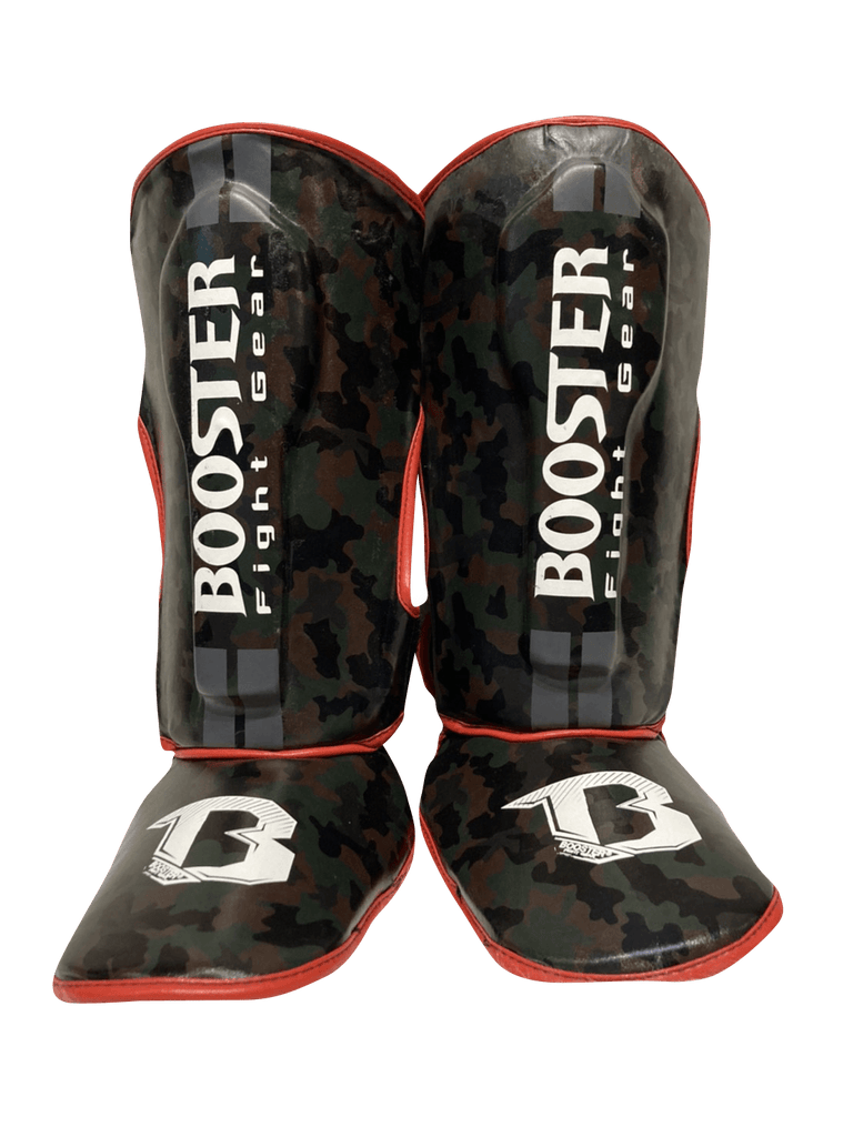 Booster Shinguards Kids Youth Camo/Black - SUPER EXPORT SHOP