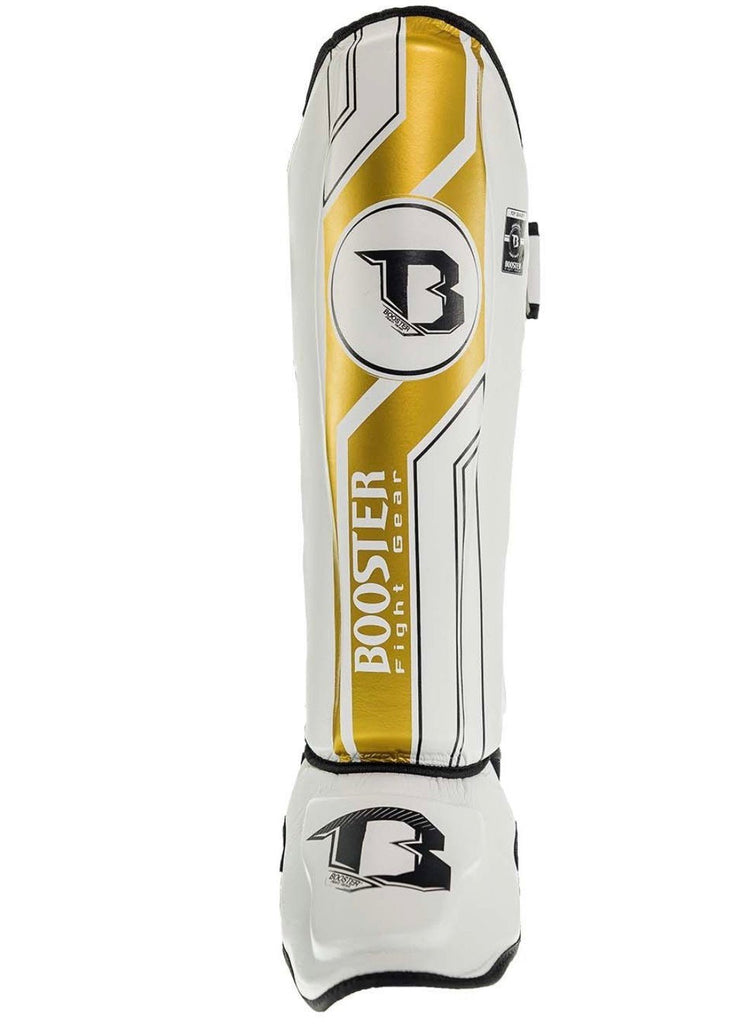 Booster Shinguards V9 White Gold Booster