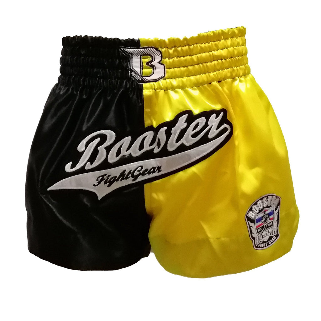 Booster Shorts BS 22 Black Yellow Booster