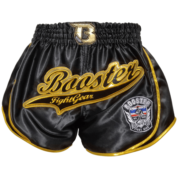 Booster Shorts Retro Slugger 1 Black/Gold Booster