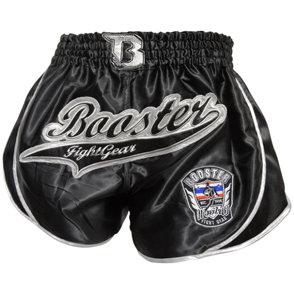 Booster Shorts Retro Slugger 3 Black/Sliver Booster