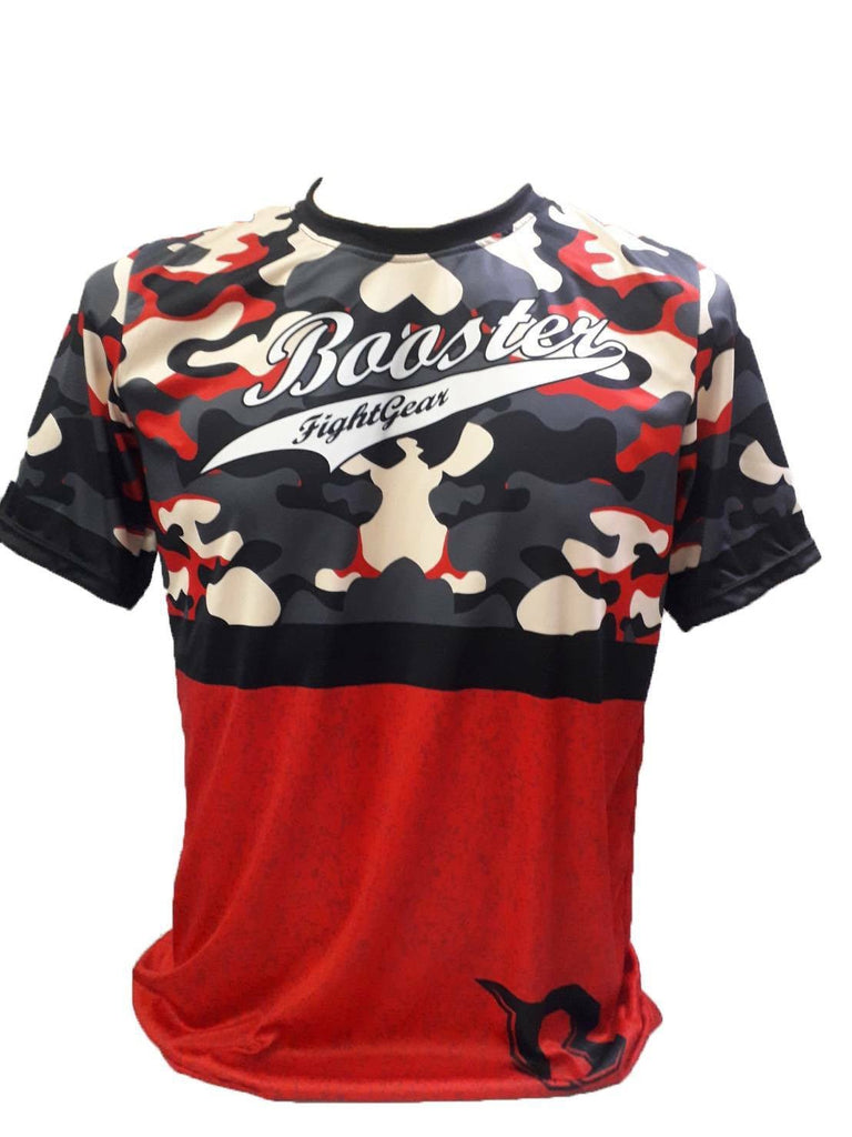 Booster T-shirt  Camo FORCE Red Booster