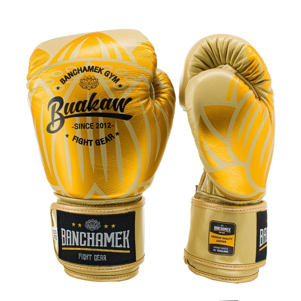 Buakaw Boxing Gloves BGL-GL3 Gold - SUPER EXPORT SHOP