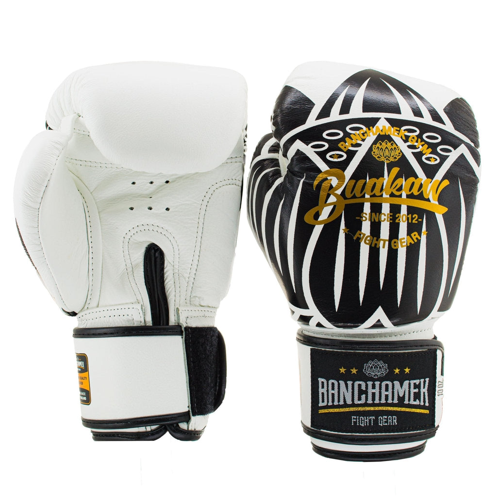 Buakaw Boxing Gloves BGL-UL1 White - SUPER EXPORT SHOP