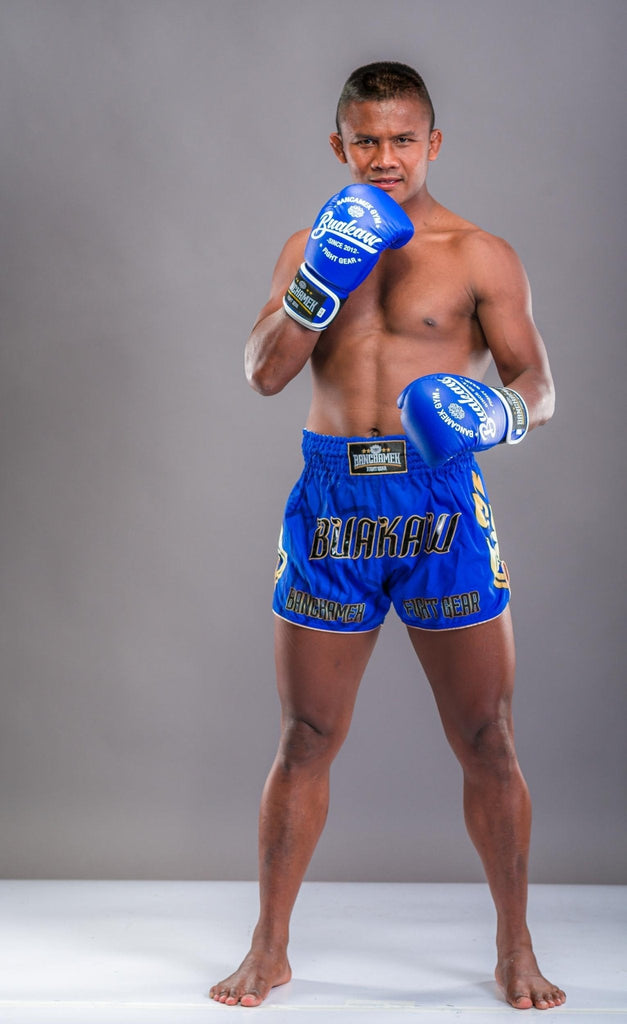 Buakaw Boxing Gloves BGL-W1 Blue Buakaw