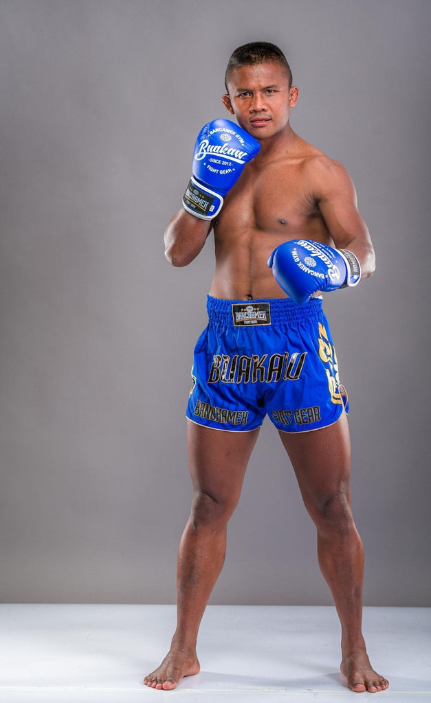 Buakaw Boxing Gloves BGL-W1 Blue Buakaw