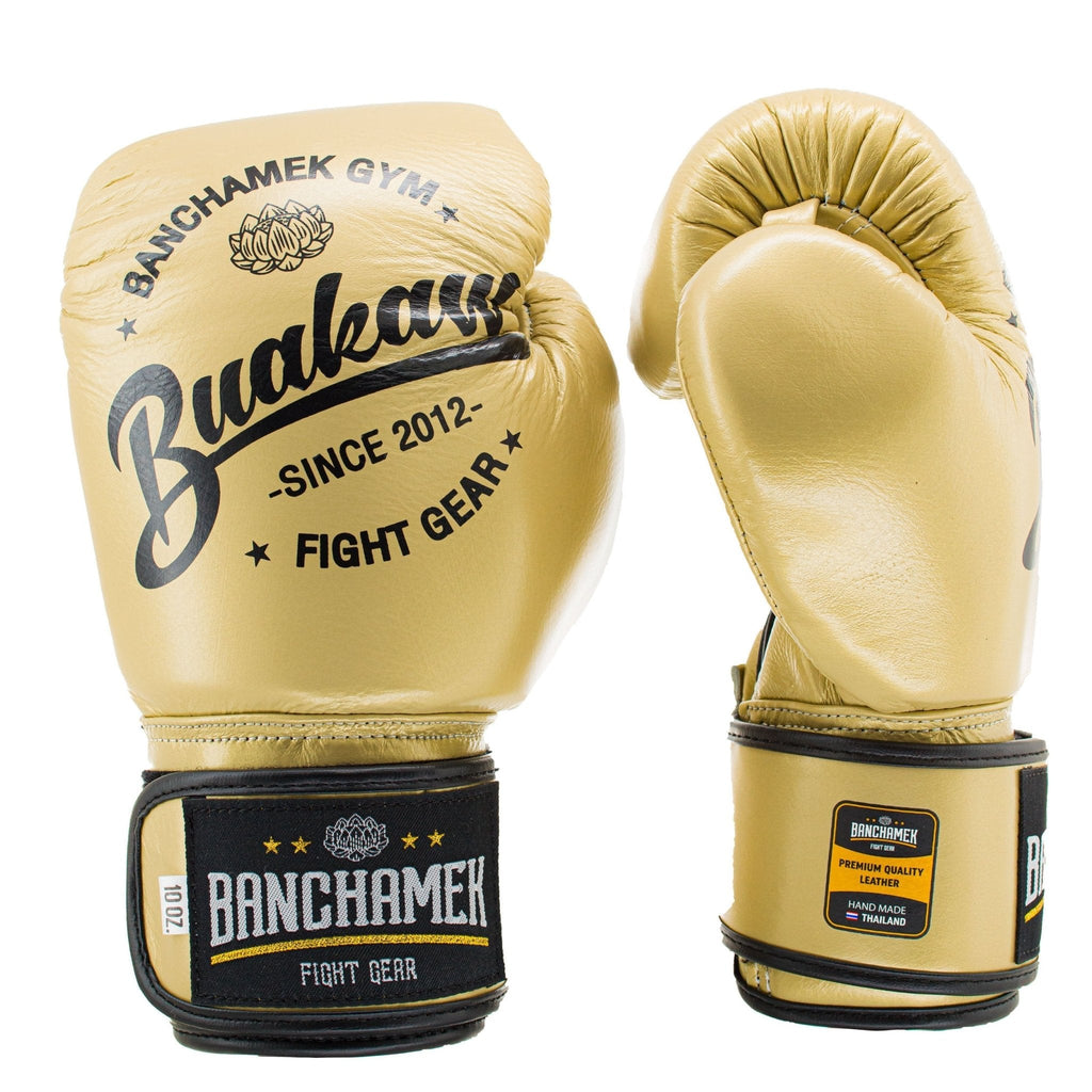 Buakaw Boxing Gloves BGL-W1 Gold - SUPER EXPORT SHOP