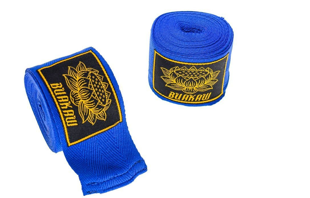 Buakaw Handwraps Blue - SUPER EXPORT SHOP