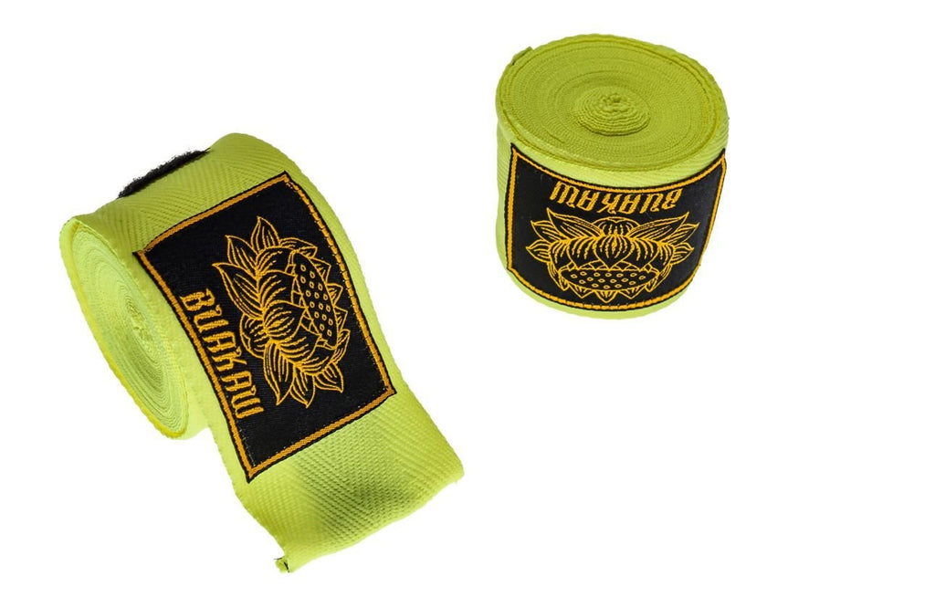 Buakaw Handwraps Light Green Buakaw