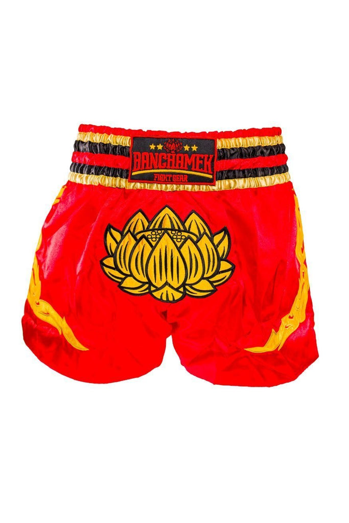 Buakaw Shorts BFG2-3 RED GOLD - SUPER EXPORT SHOP