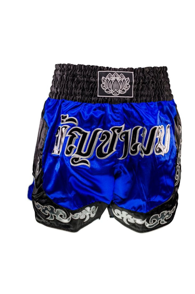 Buakaw Shorts BFG3-2 BLUE BLACK - SUPER EXPORT SHOP