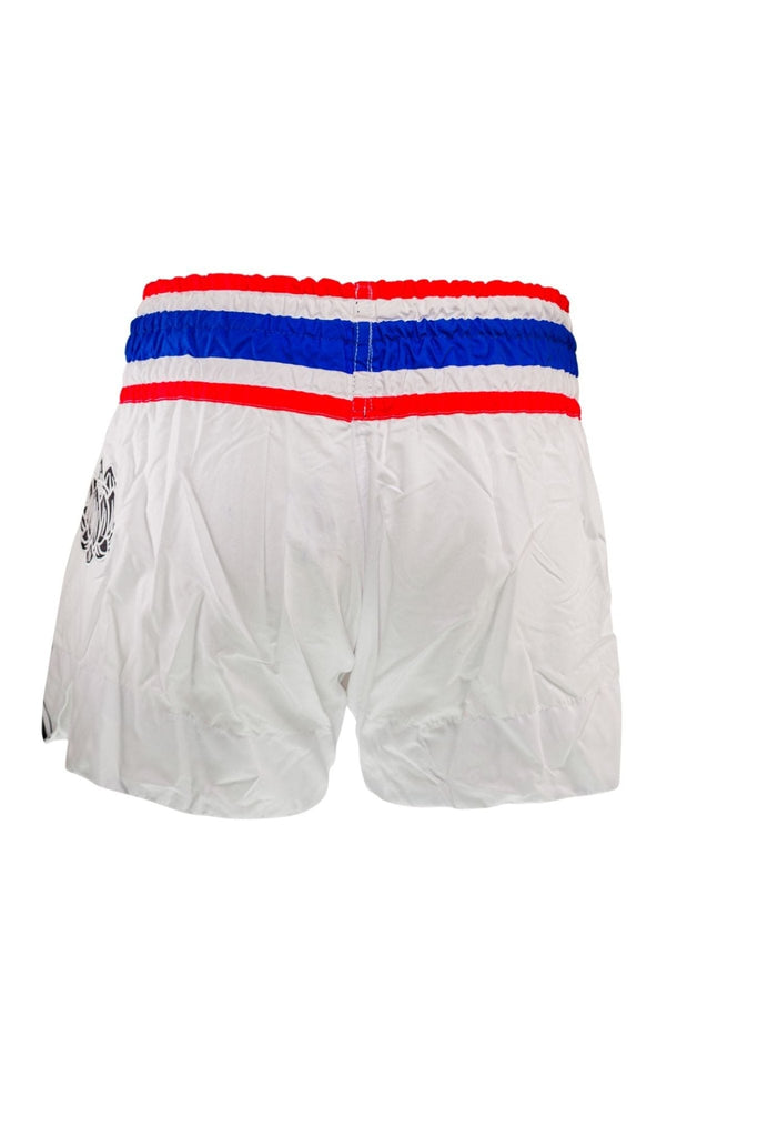 Buakaw Shorts BFG7-2 WHITE SUBLIMATION - SUPER EXPORT SHOP