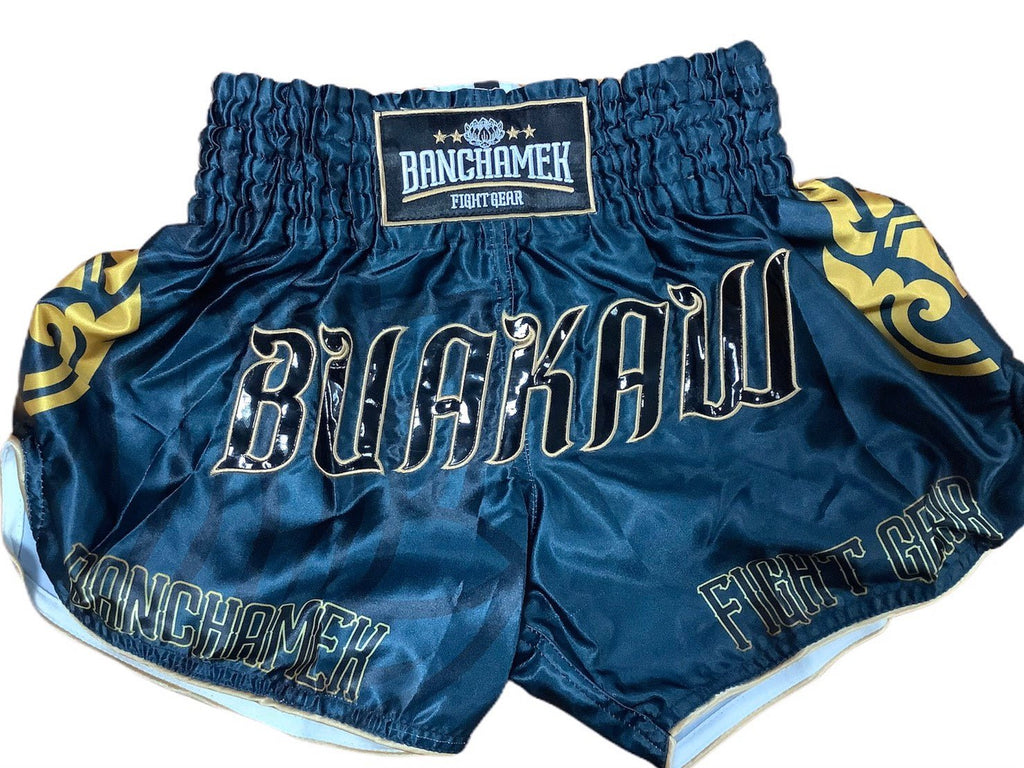 Buakaw Shorts BSH 4 VIRDIAN GOLD Buakaw