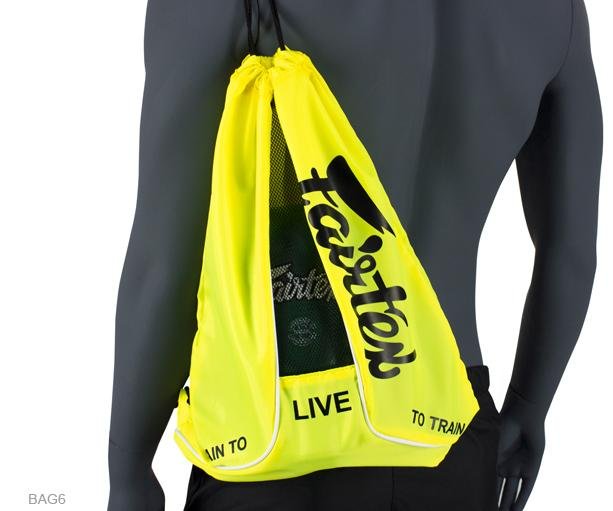 Fairtex Bag 6 Sash Bag yellow - SUPER EXPORT SHOP