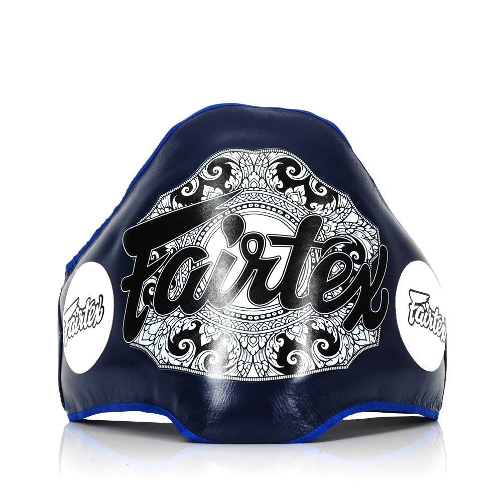 Fairtex Belly Pad Leather BPV2 Blue - SUPER EXPORT SHOP