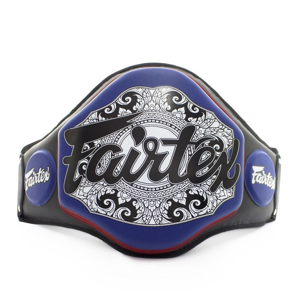 Fairtex Belly Pad Light Weight BPV3 Black Blue - SUPER EXPORT SHOP