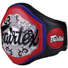 Fairtex Belly Pad Light Weight BPV3 Black/Red Fairtex