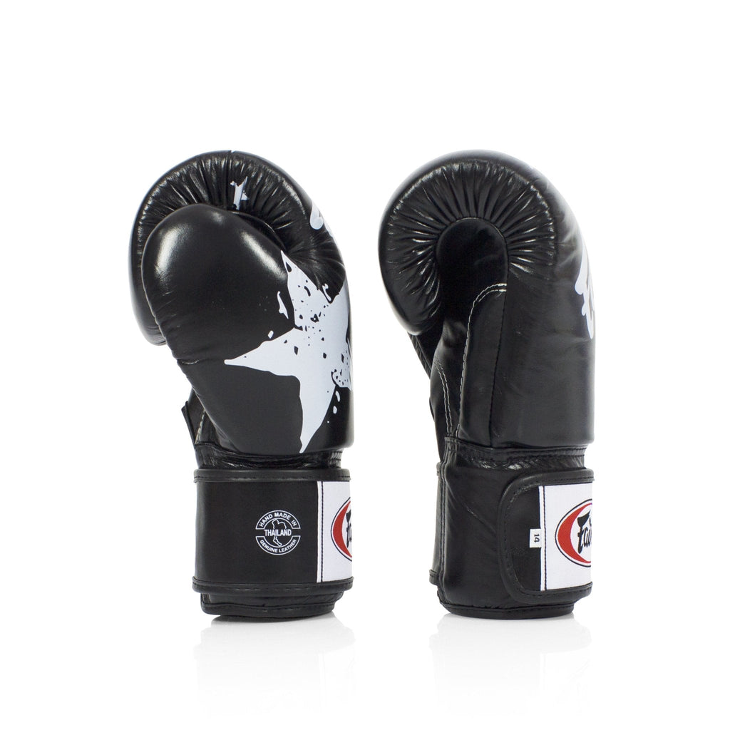 Fairtex Boxing Gloves BGV1 "National Print" Black - SUPER EXPORT SHOP