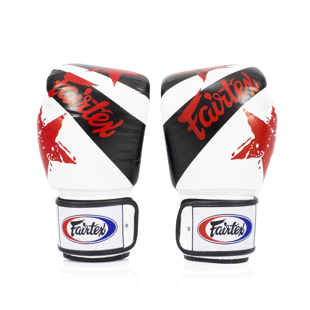 Fairtex Boxing Gloves BGV1 "National Print" White - SUPER EXPORT SHOP