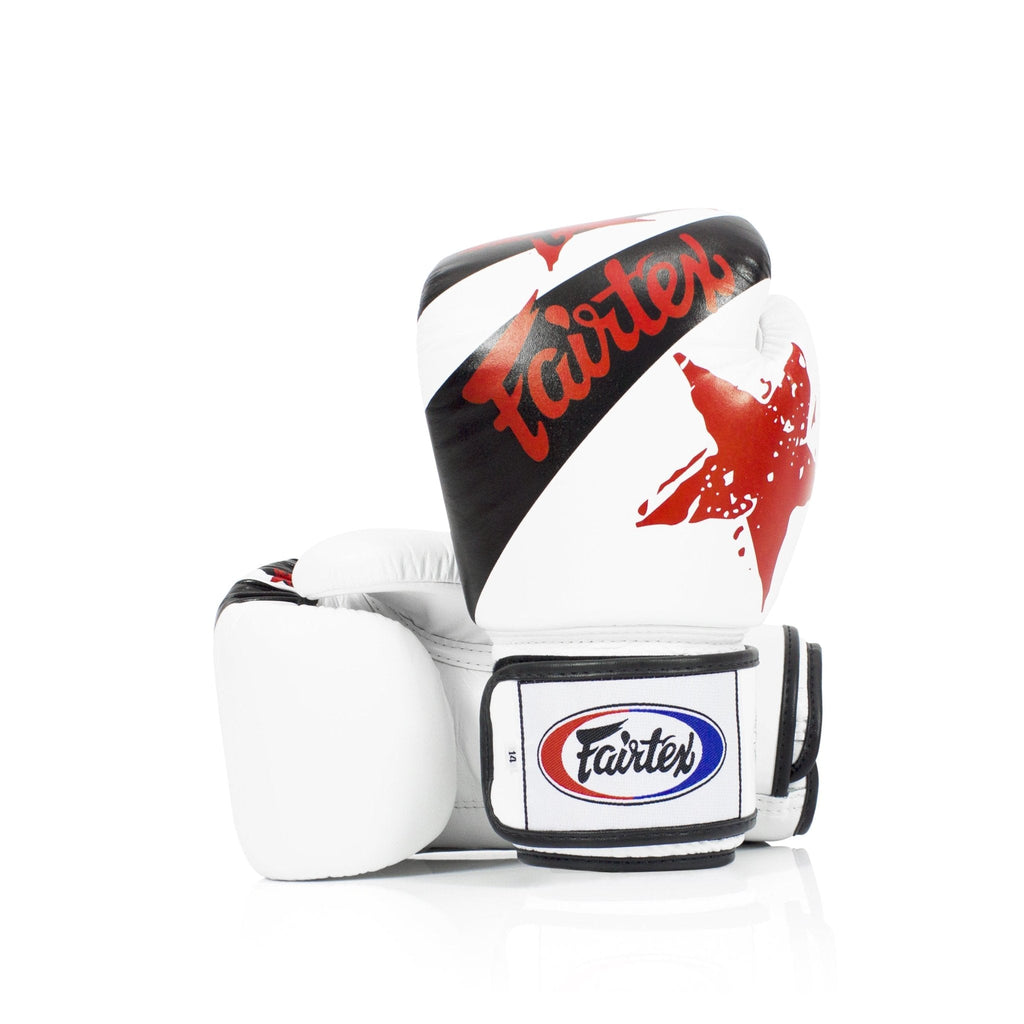 Fairtex Boxing Gloves BGV1 "National Print" White - SUPER EXPORT SHOP